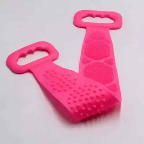 Silicone Back Scrubber Bath Belt, Bath Scrubber for Exfoliation and Deep Cleaning – image 2