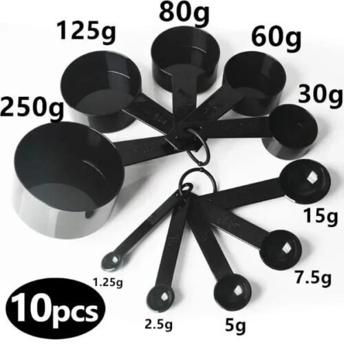 10pcs/set Measuring Spoons - Precise Kitchen Cooking & Baking Tools, Durable & Lightweight for Accurate Measurements – image 2