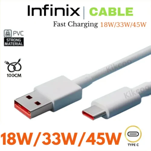 INFINIX Fast Charging TYPE-C Cable - Durable and High-Speed Data Transfer