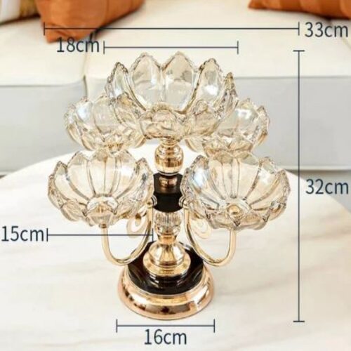 360 Degree Rotatable Fruit Stand – Multi-Tier Space-Saving Fruit Holder – image 3