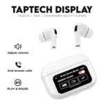 A9 PRO Wireless Earbuds with Smart LED Display – Crystal-Clear Sound & Smart Features