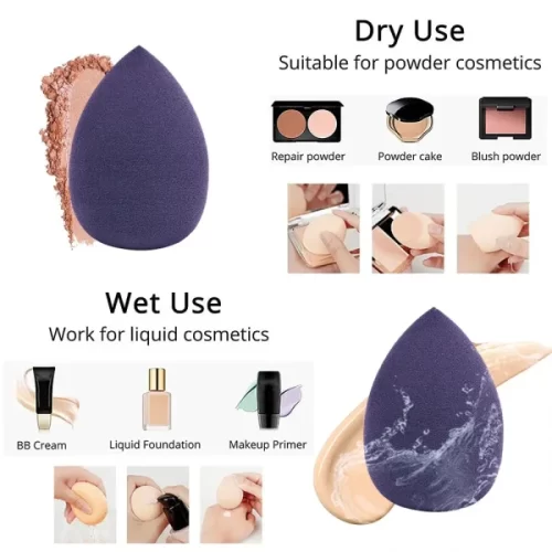 Makeup Egg Sponge Organizer - Portable Storage for Beauty Blenders (Pack of 6) – image 4
