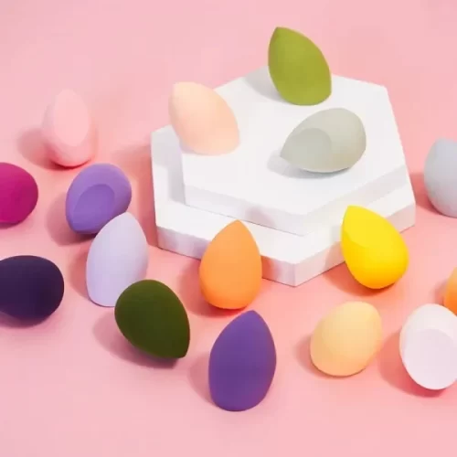 Makeup Egg Sponge Organizer - Portable Storage for Beauty Blenders (Pack of 6)