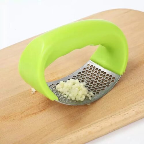 Garlic Presser – Premium Stainless Steel Garlic Crusher – image 4