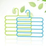 Plastic Five Layer Multi-purpose Clothes Hanger