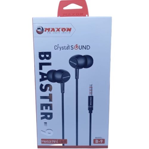Maxon B-9 Handsfree - Blaster 9 Earphones - Best Quality In-Ear Music Sound Handfree – image 4