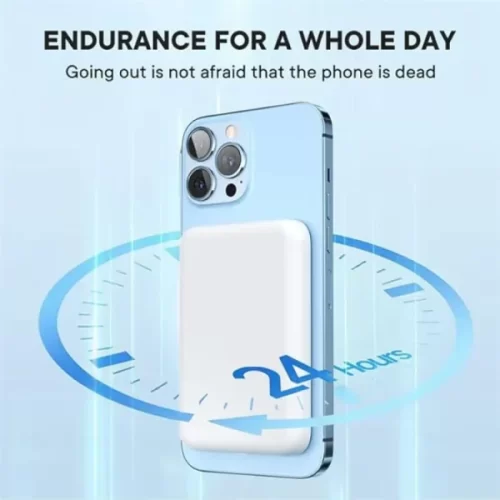 Apple MagSafe Wireless Power Bank for iPhone - 5000mAh, 20W Fast Charging, Portable Magnetic Charger – image 3