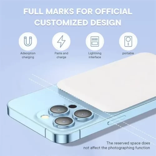 Apple MagSafe Wireless Power Bank for iPhone - 5000mAh, 20W Fast Charging, Portable Magnetic Charger – image 2