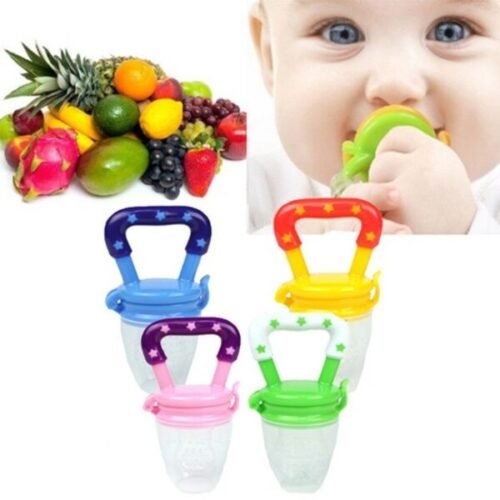 Baby Solid Fruit Feeder Nibbler Teether Silicone Pacifier for Infants – image 2