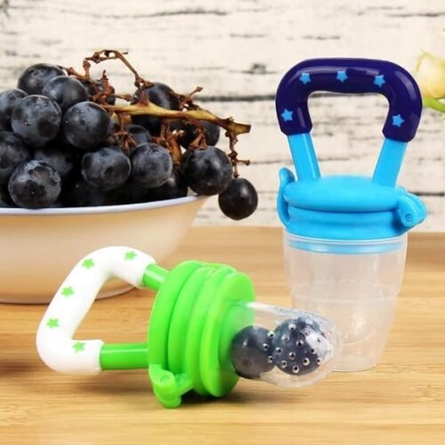 Baby Solid Fruit Feeder Nibbler Teether Silicone Pacifier for Infants – image 4