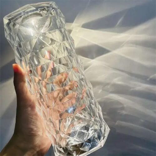 Diamond Rose Crystal Lamp – 16 Color Changing with Remote & Touch Control, USB Rechargeable – image 3