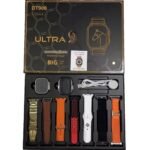 DT900 Ultra Smart Watch with 7 Interchangeable Straps | Fitness & Bluetooth Calling