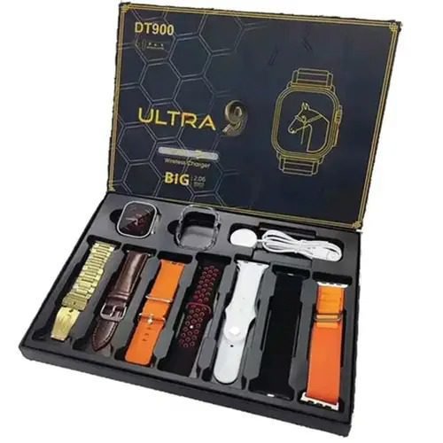 DT900 Ultra Smart Watch with 7 Interchangeable Straps | Fitness & Bluetooth Calling – image 2