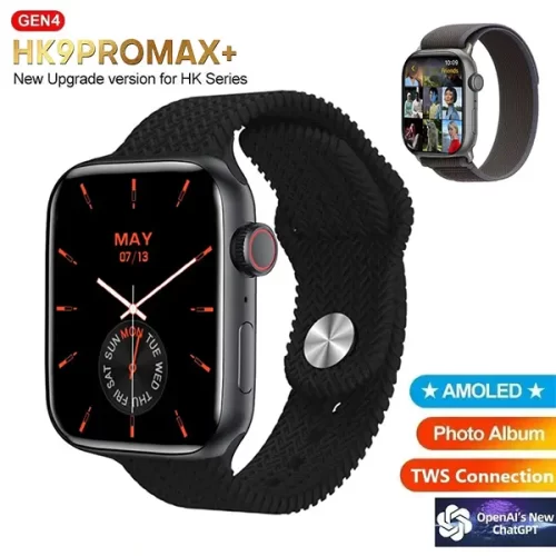 Hk9 Pro Max+ Plus Smart Watch with Health Monitoring and Bluetooth Connectivity – image 2