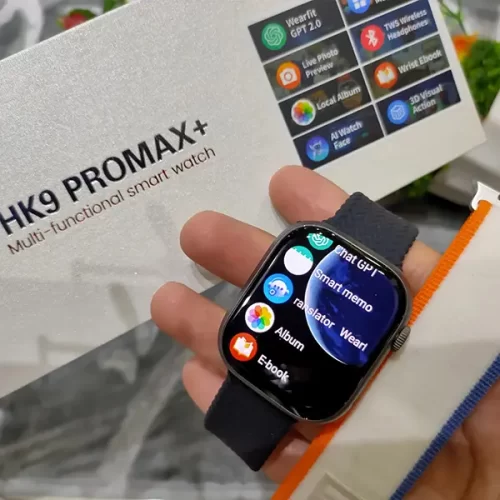 Hk9 Pro Max+ Plus Smart Watch with Health Monitoring and Bluetooth Connectivity – image 4