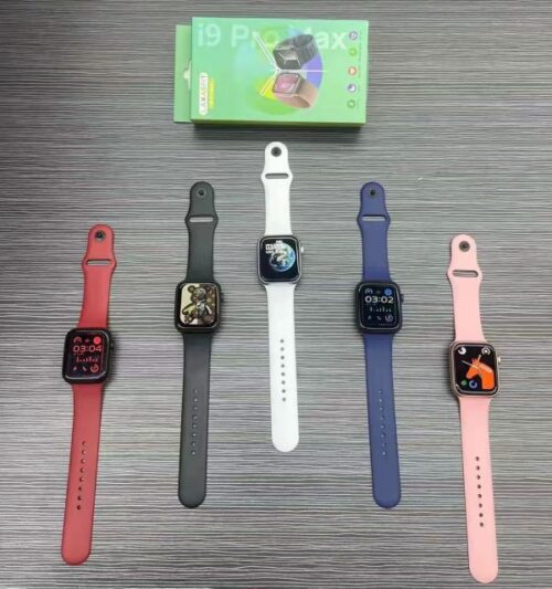 I9 Pro Max Smart Watch with Random Color – Advanced Fitness Tracker, Always-On Display, and Multi-Sport Modes