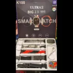 K100 Ultra Smart Watch 10-in-1 with Fitness Tracker, Heart Rate Monitor, and 5ATM Water Resistance