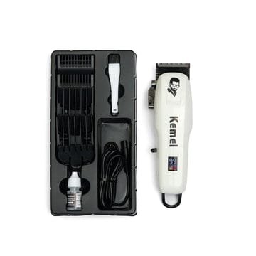 Km-pg809a Professional Hair Clipper Trimmer with Comb Set, Lithium Batteries & Fast Charging – image 3