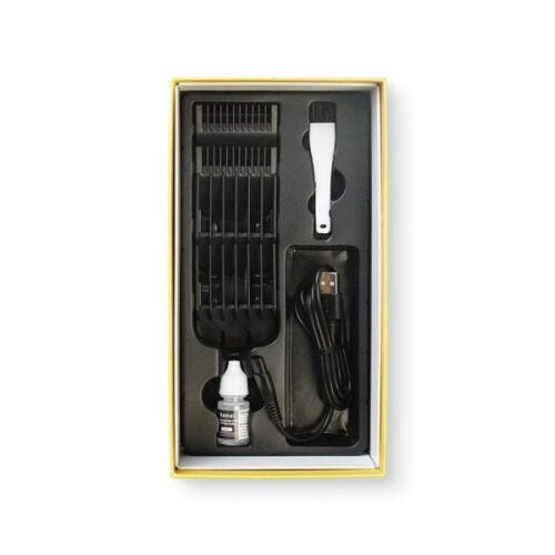 Km-pg809a Professional Hair Clipper Trimmer with Comb Set, Lithium Batteries & Fast Charging – image 2