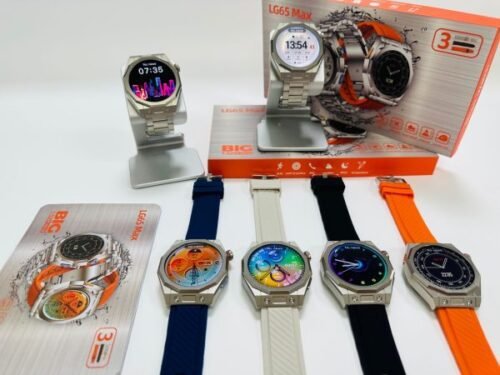 LG65 Max Round Smart Watch (Random Color)