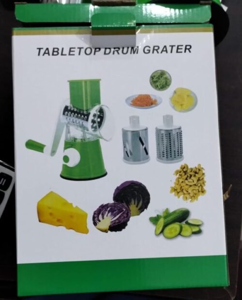Manual Vegetable Cutter Slicer Multifunctional Round Slicer Gadget | Kitchen Food Processor Blender (Random Color) – image 4