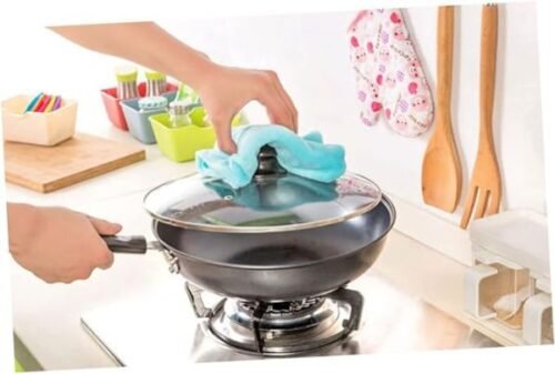 Kitchen Cleaning Towel - Soft Hand Towel, Strong Absorbent Kitchen Hanging Towel (Available in Random Colours) – image 2