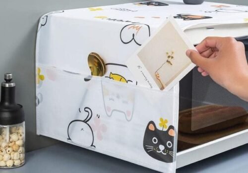 Premium Dustproof and Waterproof Oven Cover with Elegant Design for All Standard Ovens – image 2