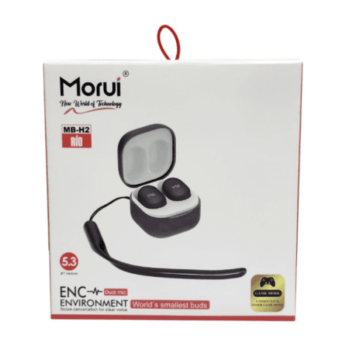 Morui Rio-H2 World’s Smallest Wireless Earbuds with Super Sound Bass and Charging Case – image 3