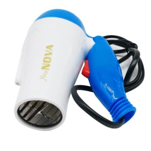 Nova Foldable Hair Dryer (Random Color) | Compact, Lightweight, and Travel-Friendly – image 4