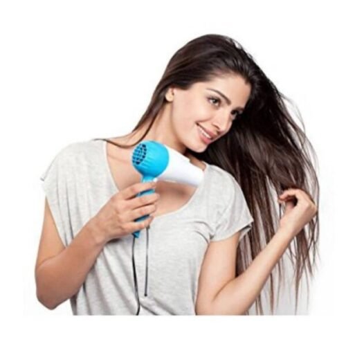 Nova Foldable Hair Dryer (Random Color) | Compact, Lightweight, and Travel-Friendly – image 2