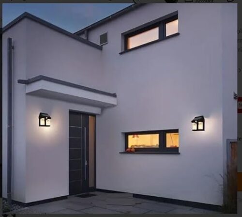 Outdoor Solar Wall Lamp - Induction Garden Lamp with Tungsten LED for Villas, Pathways, and Night Lighting – image 5