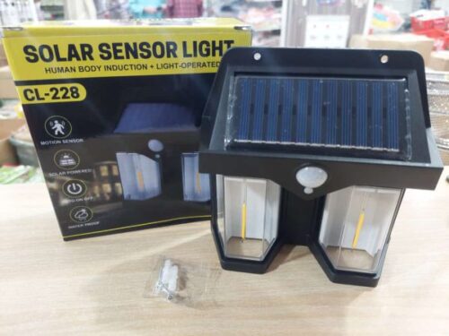 Outdoor Solar Wall Lamp - Induction Garden Lamp with Tungsten LED for Villas, Pathways, and Night Lighting – image 3