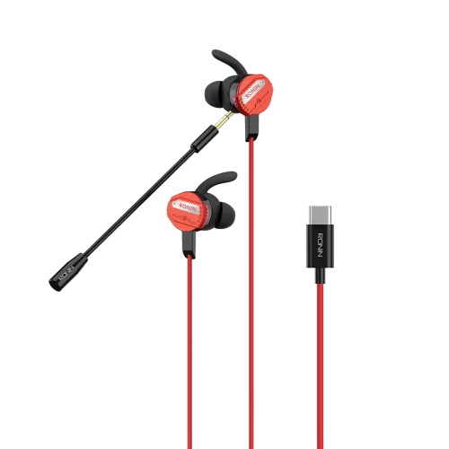 Ronin R-007 Gaming Handsfree 3.5MM Earphones with Noise Cancellation & Deep Bass – image 3