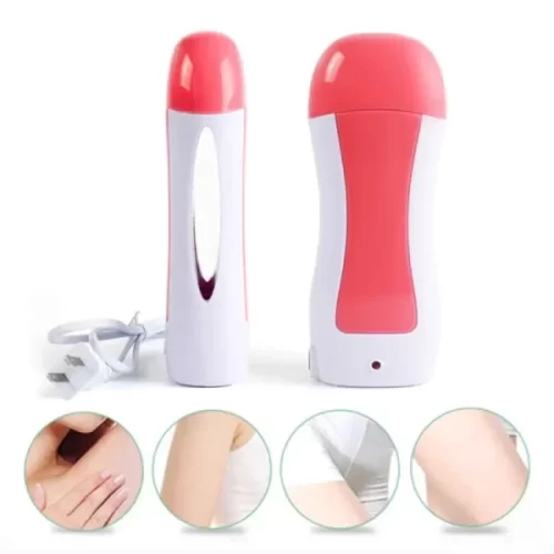 Roll On Wax Depilatory Heater Waxing Hot Cartridge Hair Removal Roller Portable Epilator – image 3