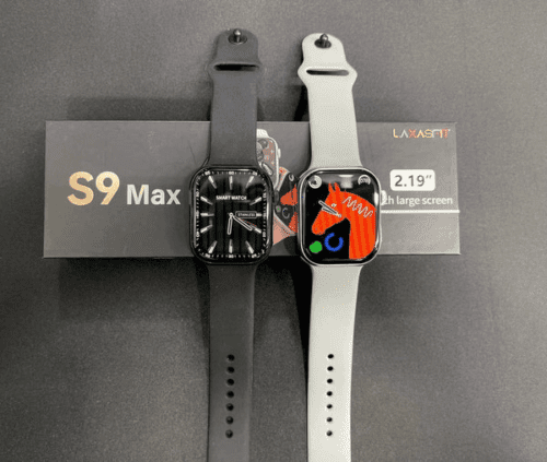 S9 Max Apple Smart Watch Series 9 - 2.0 Inch Display, Random Color, Fitness & Health Tracker