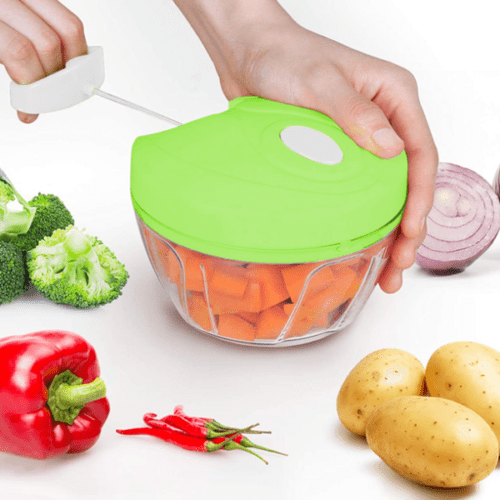 Speedy Chopper Multi Use Turbo Cutter for Vegetables & Fruits – image 4