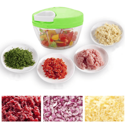 Speedy Chopper Multi Use Turbo Cutter for Vegetables & Fruits – image 2