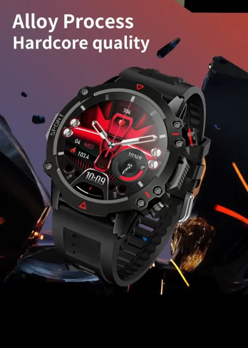 Tf10 Pro Round AMOLED Display Smart Watch with Bluetooth Calling & Fitness Tracking – image 2