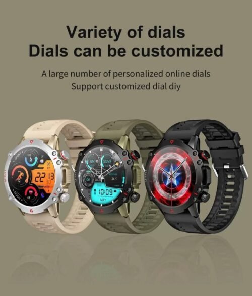 Tf10 Pro Round AMOLED Display Smart Watch with Bluetooth Calling & Fitness Tracking – image 3