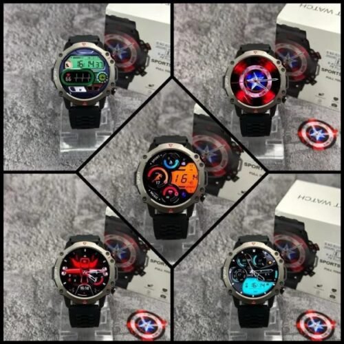 Tf10 Pro Round AMOLED Display Smart Watch with Bluetooth Calling & Fitness Tracking – image 5