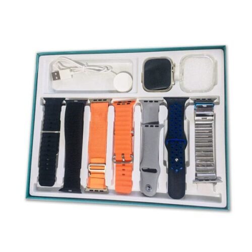 Y60 Ultra Smart Watch with Multiple Straps & Random Color Display – Premium Fitness Tracker with Heart Rate Monitor, Water-Resistant & Long Battery Life – image 2