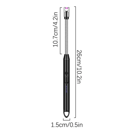 Electric gas lighter size: about 26 cm long