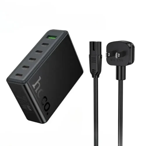 hoco C152 desktop charger with five Type-C ports and one USB-A port