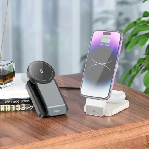 hoco CQ3 3-in-1 charger folded design