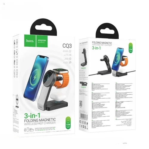 hoco CQ3 Noble wireless charging station with ambient light
