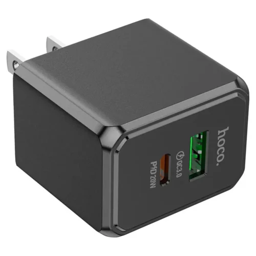 hoco CS14 PD20W QC3.0 charger side view