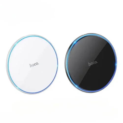 hoco CW6 Pro aluminium wireless charger with phone