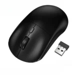 hoco GM42 Platino 2.4G wireless silent mouse in black