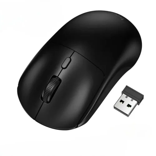 hoco GM42 Platino 2.4G wireless silent mouse in black