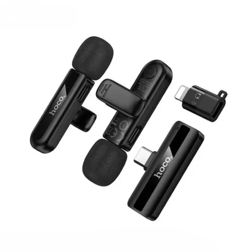 hoco L20A wireless mic Type-C and Lightning receiver